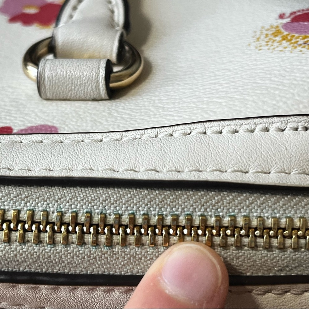 Coach Rowan Pop Floral Satchel Bag - Preloved - Picture 6 of 16